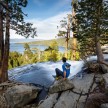 Eden izmed najlepših prizorov najinega pohajkovanja po ZDA - South Lake Tahoe in Emerald Bay.