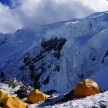 high camp na atraktivni lokaciji na 5800 m
