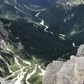 dolina Mrzle vode iz vrha Trbiške Krniške špice
